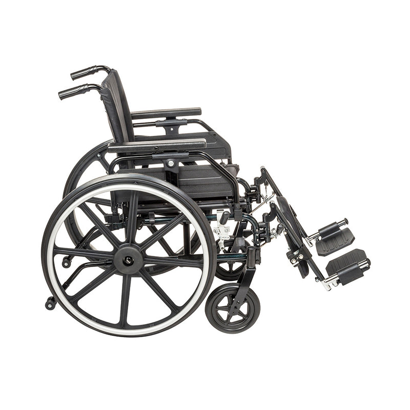 Drive Medical - Viper Plus GT Wheelchair with Universal Armrests