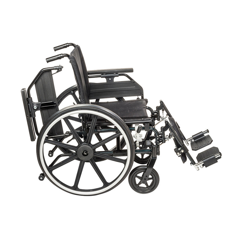 Drive Medical - Viper Plus GT Wheelchair with Universal Armrests