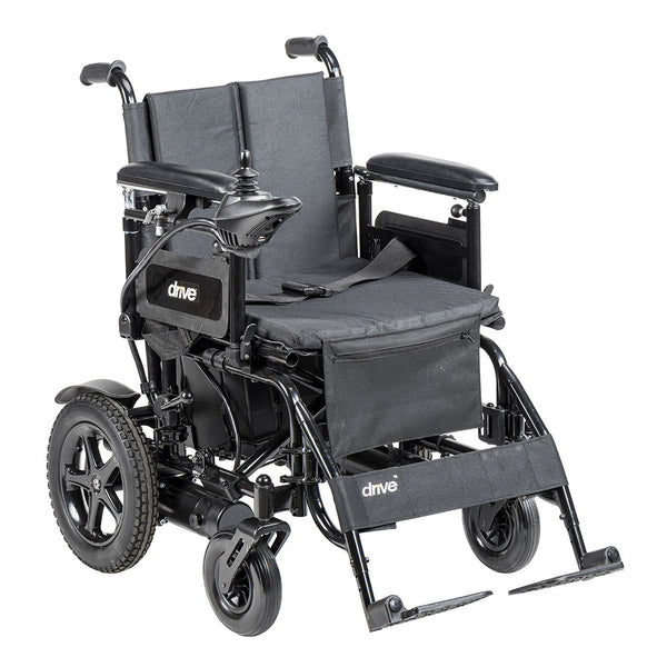 Drive Medical - Cirrus Plus LT Folding Power Wheelchair, 18" Seat