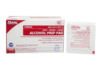 DUKAL ALCOHOL PADS