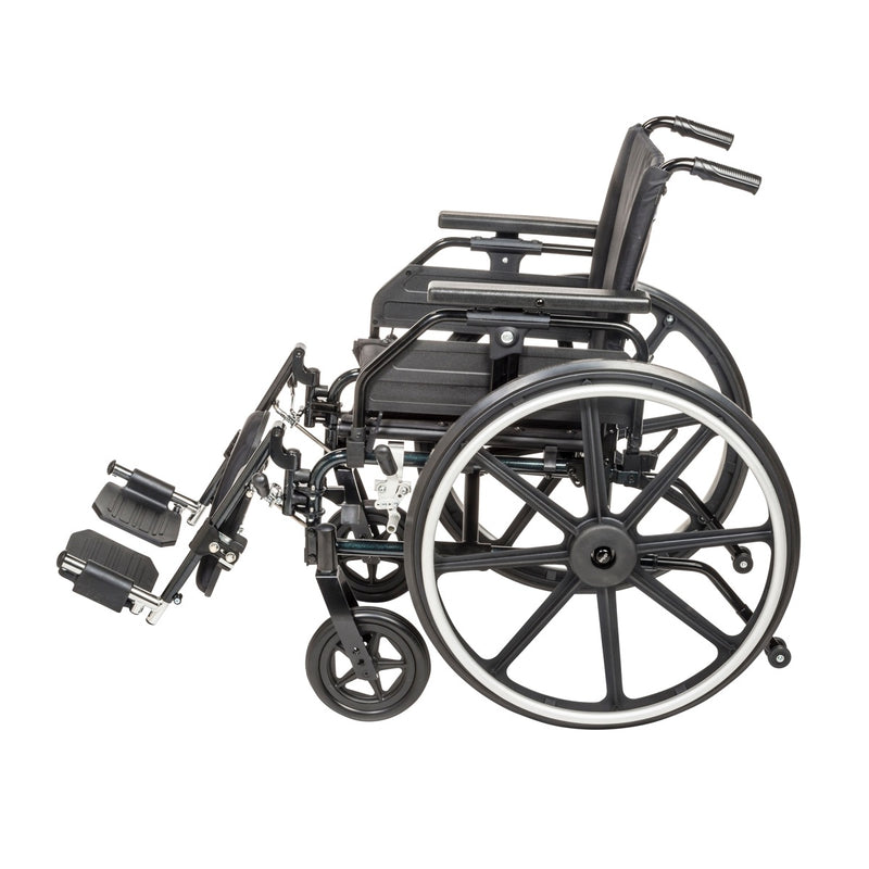 Drive Medical - Viper Plus GT Wheelchair with Universal Armrests