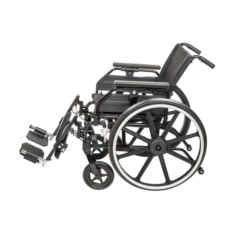 Drive Medical - Viper Plus GT Wheelchair with Universal Armrests