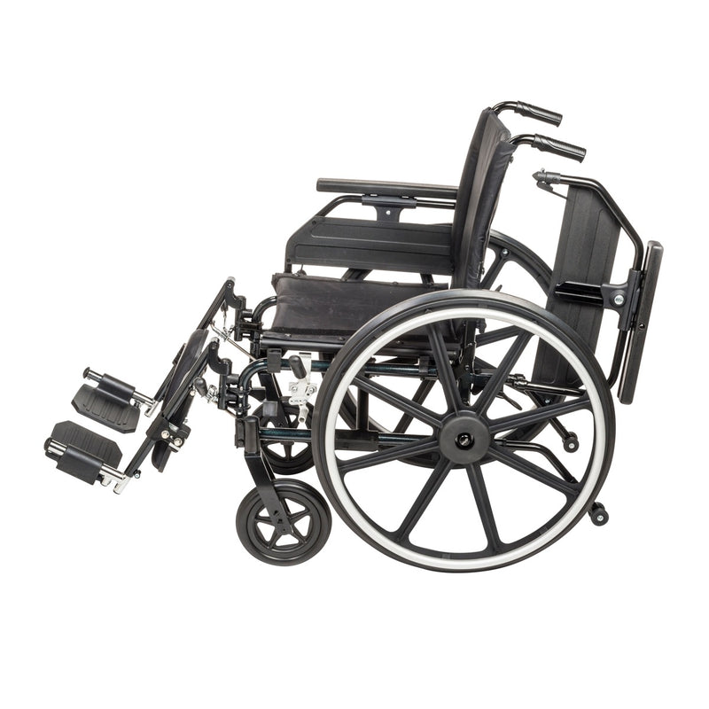 Drive Medical - Viper Plus GT Wheelchair with Universal Armrests