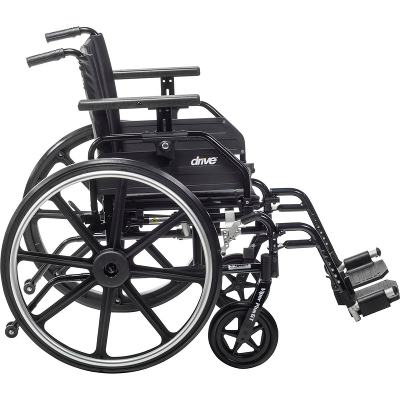 Drive Medical - Viper Plus GT Wheelchair with Universal Armrests