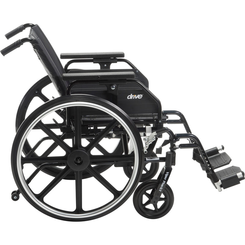 Drive Medical - Viper Plus GT Wheelchair with Universal Armrests